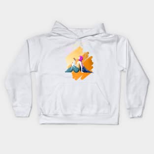 Australia Day - Dog life, Charlie and Me Kids Hoodie